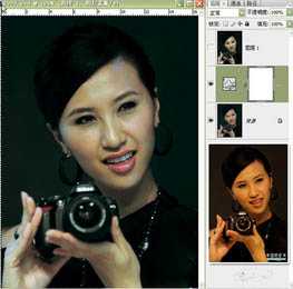 photoshop 简单三步修复偏红的人物照片