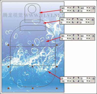 CorelDRAW 设计优秀品质的香水广告