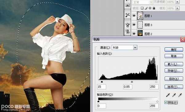 PhotoShop将性感模特图片后期精修制作成杂志封面教程