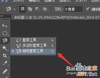 PS抠图:磁性套索工具使用方法