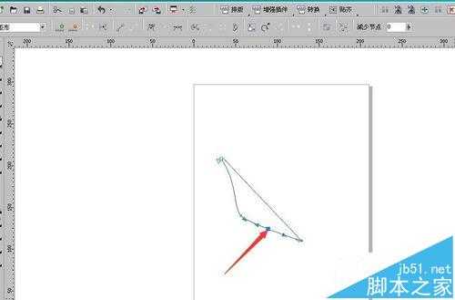 coreldraw(CDR)节点怎么添加和删除?