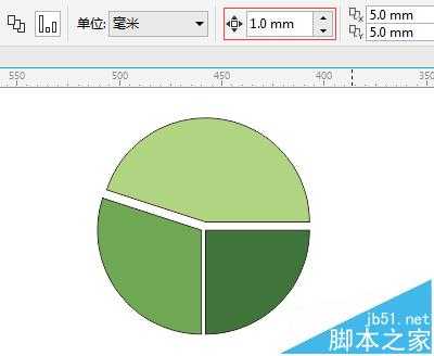 cdr怎么绘制扇形统计图?