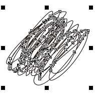 CDR怎么制作彩色涂鸦字效果?