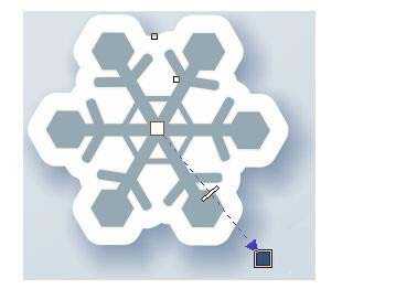 cdr怎么画雪花矢量图? cdr雪花的设计方法