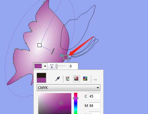 cdrX7怎么手绘蝴蝶插画? cdr蝴蝶的画法